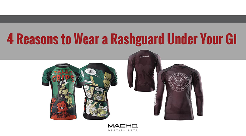 4 Reasons to Wear a Rashguard Under Your Gi